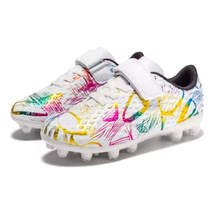 Botas De Fútbol Para Niños De Moda Nuevas Bajo Punta Antideslizantes Resistentes Al Desgaste Deportivas Para Exterior Hierba Entrenamiento Talla 35-45 - 1