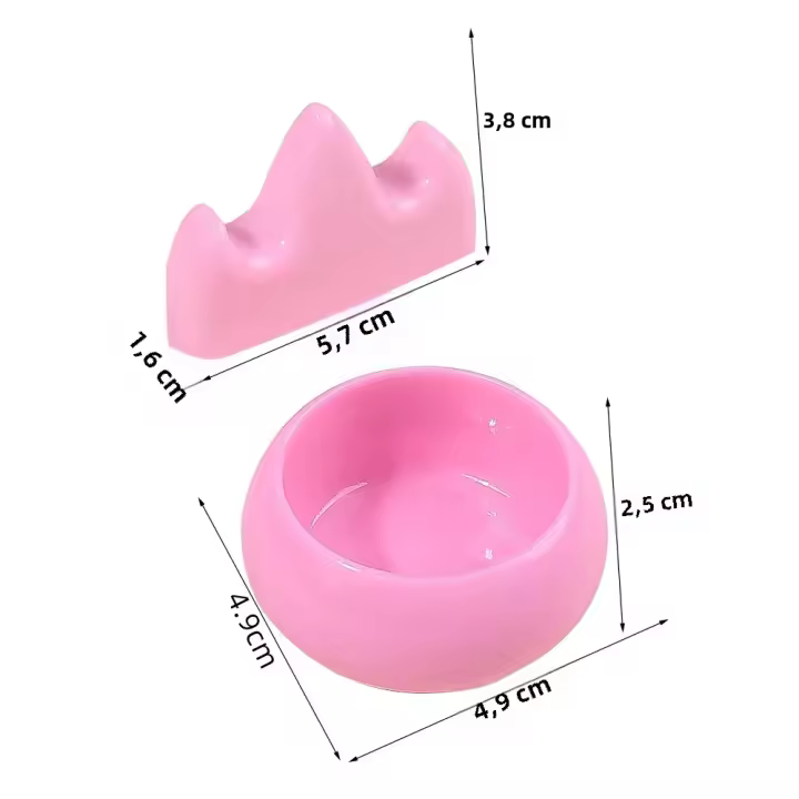 Set Profesional De Limpieza Para Uñas Con Contenedor De Líquido Y Polvo Acrílico Soporte Para Uñas Y Cuchillas Herramientas De Manicura En Color Rosa - 1
