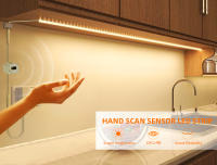 Tira De LED COB Flexible CRI 90 Alta Brillo 12V Con Sensor De Movimiento Para Iluminación De Armarios De Cocina Lámpara Decorativa Impermeable SMD5050 - details 0