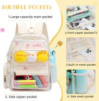 Mochipa transparent resistant Mochipa transparent de gran Capacidad (Solo La mochipa Escolar, sin incluir Los accesorios del Bolso) - details 1