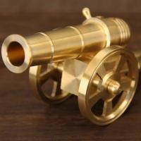 Mini Cannon De Metal Militar Ornamento Modelo Pequeño Arsenal Civil Guerra De Napoleón Armas Miniatura Arte En Casa Y Oficina - details 8