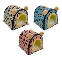 Casa De Mascotas Plegable Confortable Para Todas Las Estaciones Cama Para Gatos Y Perros Con Almohadilla Desmontable Y Lavable Tamaño Grande Para Mascotas Pequeñas Y Medianas - details 1