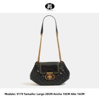 Bolso De Hombro Para Mujer KB Marca Nueva Otoño Invierno Diseñador De Lujo Forma Ling Cadenita Bloqueadora Moda Bolso De PU Con Lining De Poliéster - details 5