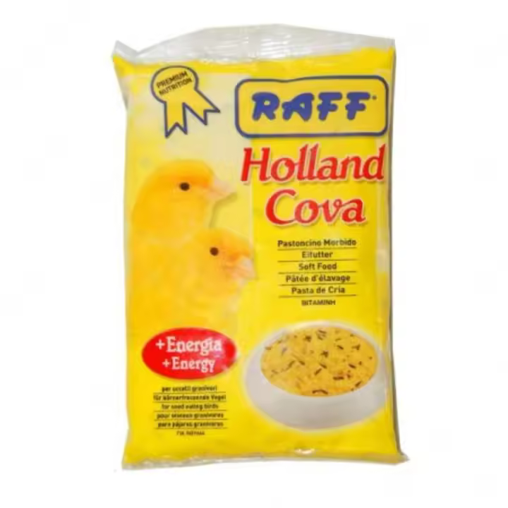 Raff Holland Cova 1 Kg. - Pasta humeda de cria amarilla para canarios - 1
