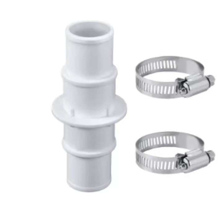 Conector recto conector doméstico adaptado para 1-1/4 pulgadas Y 1-1/2 pulgadas - 1