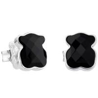Pendientes de Plata de Primera Lei with Motivo en Ónix Facetado, Elegantes y Sobrios - details 0