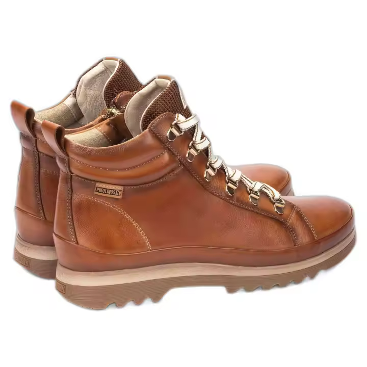 Botines Pikolinos Vigo para mujer en color marron - 1