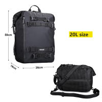 Bolsa De Silla Trasera Para Motocicleta 10/20/30L Impermeable Multifuncional Equipaje Lateral Universal Bolsa De Ciclismo - details 11
