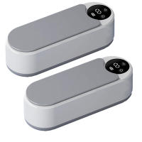 Máquina De Limpieza Ultrasonica Portátil 450ml Para El Hogar Limpiador De Joyas Para Anillos Gafas Y Brochas De Maquillaje - details 11