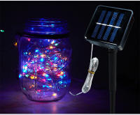 Cadena De Luces LED Solar Impermeable 100 LED Para Exterior Decoración De Jardín Navidad Fiesta Luz De Año Nuevo Garland De Luces Festoon 12M - details 2