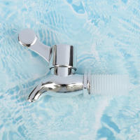 Grifo De Vino De Vidrio Plateado De 17mm Para Botella De Juego De Barro De Tanque De Agua 1PC Extensor De Grifo Para Baño - details 8