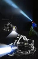 Linterna Frontal LED COB XHP360 Recargable USB XHP199 Con Zoom Y Protección Contra El Agua Para Actividades Al Aire Libre - details 3