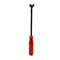 Herramienta De Desmontaje Universal Para Panel De Puerta De Coche Eliminador De Arrancadores Y Clip De Desmontaje Para Vehículo Tamaño 225mm Color Azul Rojo - details 11