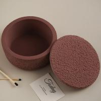 Molde De Velas 3D DIY En Forma Irregular Geométrica De Silicona Para Crear Figuras Con Cimento Y Gypsum Con Tapa Incluida - details 9