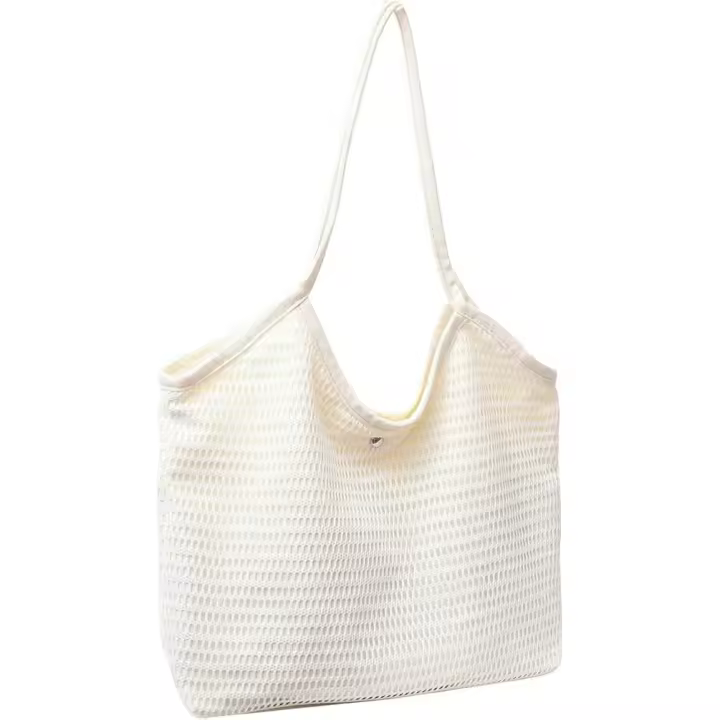 Bolsa de Playa de Lona Grande, Bolsa de Viaje, Bolsa de Playa de Lona Grande, Bolsa de Viaje, Bolsa de Punto - 1