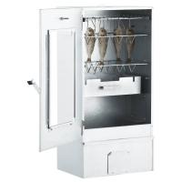 vidaXL Horno ahumador de BBQ con generador humo frío acero galvanizado - details 1