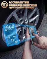 Compresor de Aire portátil para inflar neumáticos, Bomba de Aire Eléctrica de 150 PSI para neumáticos de Automóvil, Con medida - details 4