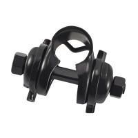 Adaptador De Sillín De Bicicleta De Alta Calidad Para Exterior Clip Fijo Post De Sillín De Acero Carbono Negro Concaavo-convexo - details 5
