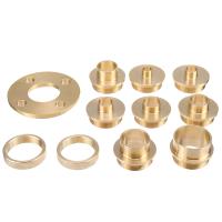 Allsome 11pcs Guía De Carpintería Router De Madera 10-30mm Cobre Premium Guía De Router De Alta Calidad Para Trabajos Manuales - details 2