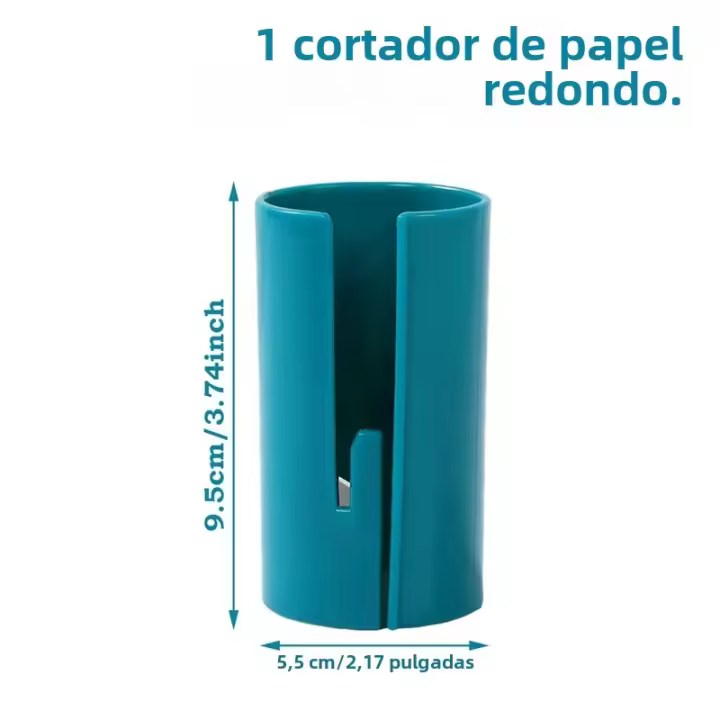Cortador De Papel De Embalaje Portátil Mini Para Regalos Navideños Herramienta De Corte De Papel De Embalaje Para Tubos - 1