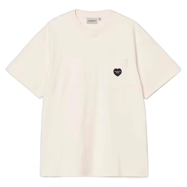 Camiseta de Manga Corta Carhartt WIP Ingo Pocket para hombre en color beige - 1