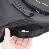 Estuche De Guitarra Acústica De 41 Pulgadas Negro Con Mochila Doble De Algodón Rip-stop Impermeable Y Padded Para Instrumentos Musicales - details 6