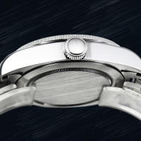 Reloj De Pulsera Para Hombre De Lujo Con Movimiento Japonés Y Cristal De Zafiro CORGEUT Diversión Automática Con Fechador Estilo Negocios Y Casual Resistente Al Agua 20 Barra - details 6