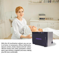 12L Esterilizador de uñas con luz UV, caja limpiadora de uñas, armario de desinfección, herramientas de manicura, desinfectante ultravioleta para Spa, estudio de belleza - details 5