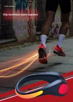 Luz LED Para Running Y Bicicleta Luz De Seguridad Nocturna Y Advertencia Brillante Clip Para Zapatos Deporte Y Actividades Al Aire Libre - details 3