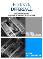 Pegatina Decorativa Para Transmisión De Cambios Para HONDA CIVIC SEDAN HATCHBACK 2016-2021 Accesorios Interiores Automotrices - details 1