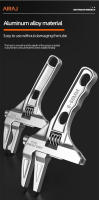 AIREAJ 5602 Llave De Mano Ajustable Para Baño Herramienta Multifuncional De Espacio Pequeño Para Quitar Tuercas De Tubo - details 8