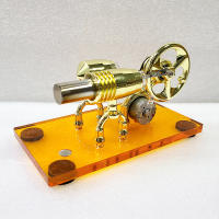 Kit De Modelo DIY De Motor De Agua Caliente Engin Stirling Experimento Científico Y Educativo De Física Potencia De Vapor Regalo Para Niños Y Adultos Masculinos - details 4