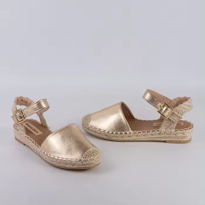ZAPATO MUJER GAZQUEZ BRAVO ORO 54573 - 1