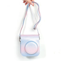 Estuche Protector De Cuero PU Colorido Para Cámara Fujifilm Instax Mini 12 Bolsa De Viaje Suave Estuche Para Cámara DSLR - details 2