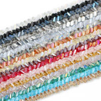 90pcs Encantos De Triángulo Tetraedro De Cristal Austriaco Y Vidrio Para Fabricación De Joyas Collares Pulseras Accesorios DIY - details 5