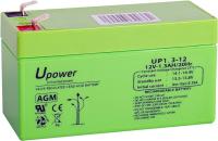 Batería U-Power AGM 12V 1.3Ah Recargable para Sistemas de Alarma, Seguridad, SAIS y Equipos. - details 0