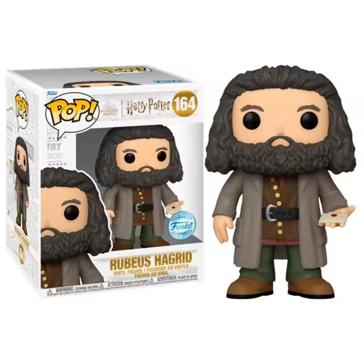 Funko Harry Potter Hagrid letter carta exclusivo 15cm 6" Supersized Pop Vinyl Figura  164 - 1