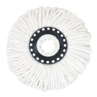 Cabeza De Mopa Universal Rotativa Microfibra 16mm Repuesto Para Mopa Redonda Herramienta De Limpieza Microfibra Ropa De Mopa - details 4