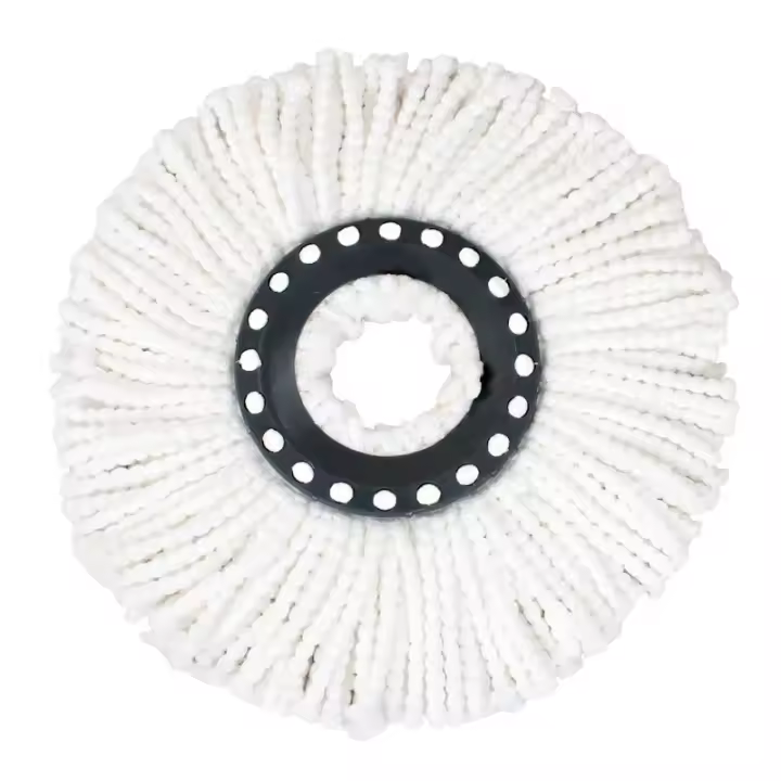 Cabeza De Mopa Universal Rotativa Microfibra 16mm Repuesto Para Mopa Redonda Herramienta De Limpieza Microfibra Ropa De Mopa - 1