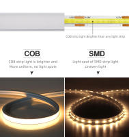 Tira De Luz LED COB Neón 10M 5M DC24V Control Inalámbrico Tuya Smart WiFi Dimmable Para Decoración De Habitaciones Y Armarios - details 1