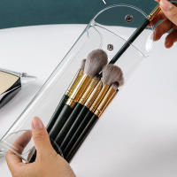 Bolsa De Viaje Transparente Para Maquillaje Pequeña Almacenamiento De Brochas Y Labial Polvo De Sombra De Ojos Bolsa De Organización De Maquillaje - details 4