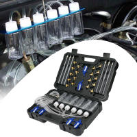 Set De Prueba De Medidor De Flujo De Inyector De Diesel Herramientas De Reparación De Automóviles Fáciles De Instalar Para Camiones Y Vehículos - details 0