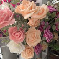 Rosa Artificial LILI HOME de Goma Eva - 60 Cm - details 3