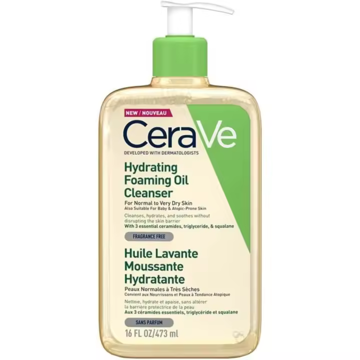 Cerave Aceite Limpiador Espumoso Cerave 473ml - 1