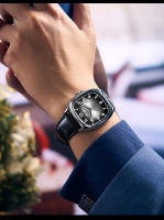 Reloj De Hombre POSHI Moda Cuero Resistente Al Agua Calendario Luminoso Deportivo Estilo Casual Y Lujo Movimiento Cuarzo - details 12