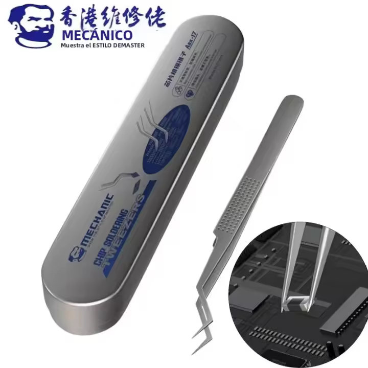 Aguja De Precisión De Acero Inoxidable MECHANIC Aax-17 Para Soldadura De Chips Plantación Resistente Al Desgaste Y Corrosión Herramienta De Reparación De Saltar Cables - 1