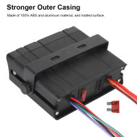 Panel De Interruptores Con 30A Fusible Y 6 Botones Para Coche Barco Remolque Caravana Indicador De Cuchilla Accesorios De Luces Toggle Para Camión - details 4