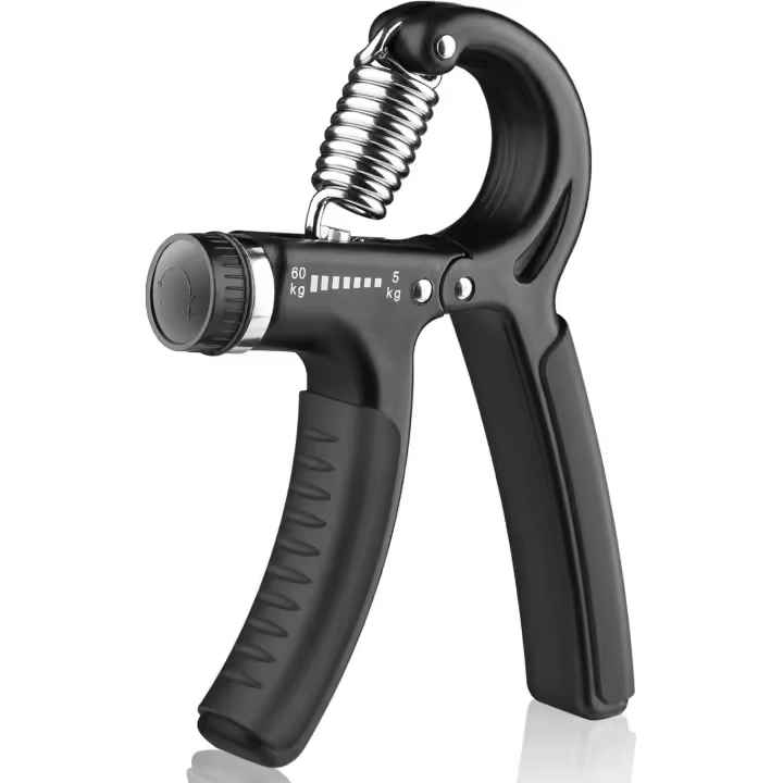 Hand Grip, Antebrazo Ejercitar, Fortalecedor de Agarre de Manos, Resistencia Ajustable 5-60kg (11-132Lbs), Ejercitador de Manos Antideslizante, para Músicos Atletas - 1