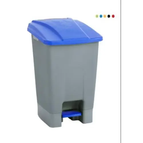 Papelera con pedal MAYA ruedas 70l. verde 4309 - 1