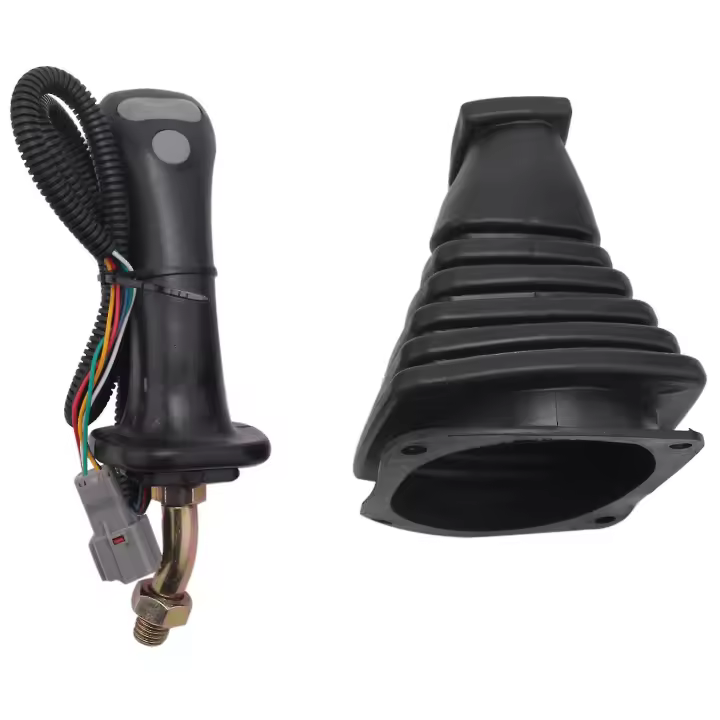 3 Buttons Excavator Joystick Assy Handle Gears With Dust Cover For Doosan Dh Dx150 215 225 300 370--yu - 1